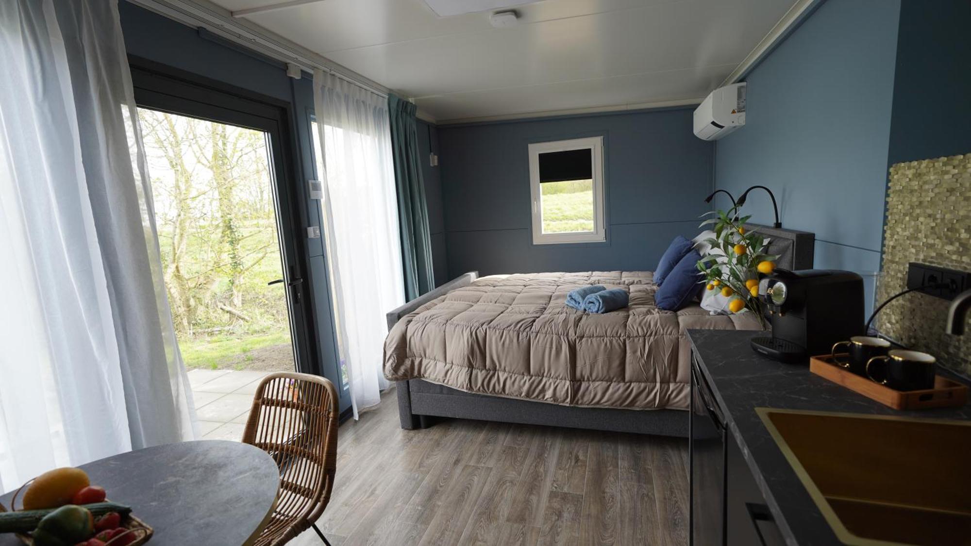 B&B Prive Tiny House Bij Zee Stellendam Dış mekan fotoğraf